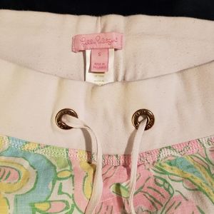 Lilly Pulitzer Linen Beach Pant in Chin Chin print